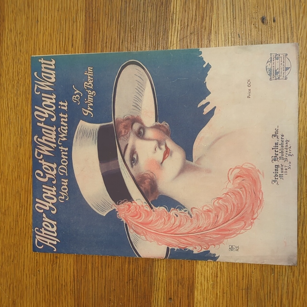 1920 Irving Berlin Sheet Music